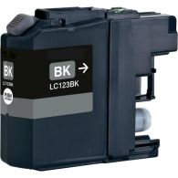 Cartridge Brother LC-123Bk, Black, kompatibilný s čipom