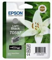 Cartridge Epson T0597, Light Black, originál