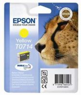 Cartridge Epson T0714, Yellow, originál