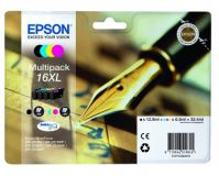 Cartridge Epson T1636, Multipack CMYK, originál