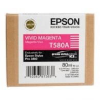 Cartridge Epson T580A (C13T580A00), Vivid Magenta, originál