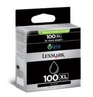 Cartridge Lexmark 100 XL (14N1068E), Black, originál