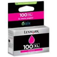 Cartridge Lexmark 100 XL (14N1070E), Magenta, originál