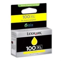 Cartridge Lexmark 100 XL (14N1071E), Yellow, originál
